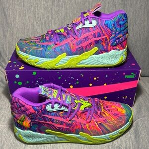 Men’s Puma MB.03 'Be You' Basketball Sneakers. US 11